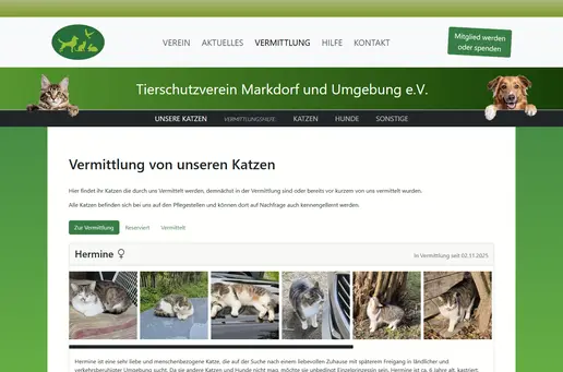 tierschutz-markdorf.de (Website)